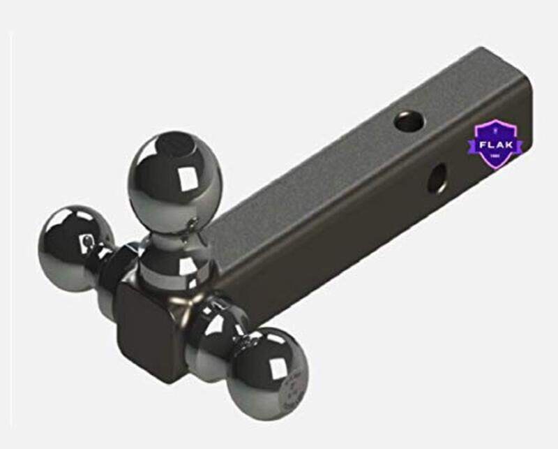Flak Universal fit Heavy Duty Vehicle Trailer Tow Hitch Receiver Tow Bar Ball Mount (STYLE P), Black
Flak Universal fit Heavy Duty Vehicle Trailer Tow Hitch Receiver Tow Bar Ball Mount (STYLE P), Black