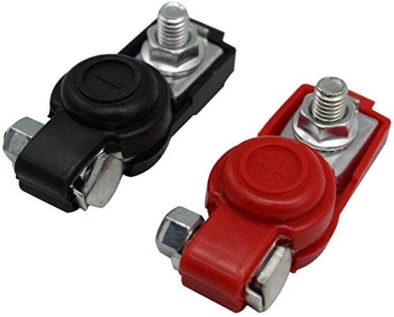 Flak Boost Bridge 1 Pair Car Auto SUV Battery Cable Terminal Clamps Connectors Battery Clip (D) (+/- Set), Multicolour
Flak Boost Bridge 1 Pair Car Auto SUV Battery Cable Terminal Clamps Connectors Battery Clip (D) (+/- Set), Multicolour