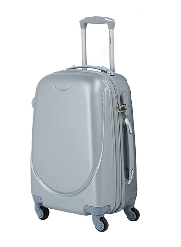 Senator Hard Case Checked Luggage Trolley 24 Inch Suitcase with Wheels for Unisex ABS Ultra Lightweight Travel Bag with 4 Spinner Wheels Silver
Senator Hard Case Checked Luggage Trolley 24 Inch Suitcase with Wheels for Unisex ABS Ultra Lightweight Travel Bag with 4 Spinner Wheels Silver