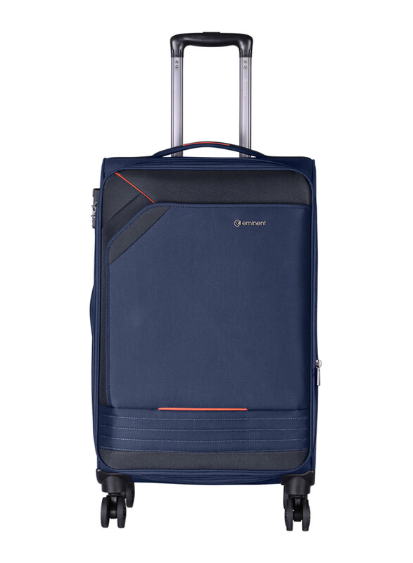 Eminent Lightweight Expandable 4 Double Spinner Wheeled Suitcase Luggage Trolley with TSA lock & Safe Zipper, 20 Inch, E777SZ-20_NVY, Navy
Eminent Lightweight Expandable 4 Double Spinner Wheeled Suitcase Luggage Trolley with TSA lock & Safe Zipper, 20 Inch, E777SZ-20_NVY, Navy