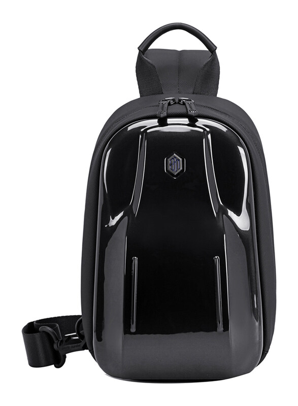 Arctic Hunter Glossy Hard Shell Sling Bag Water Resistant Anti-Theft Cross-Body Shoulder Bag for Unisex, XB00551, Black
Arctic Hunter Glossy Hard Shell Sling Bag Water Resistant Anti-Theft Cross-Body Shoulder Bag for Unisex, XB00551, Black