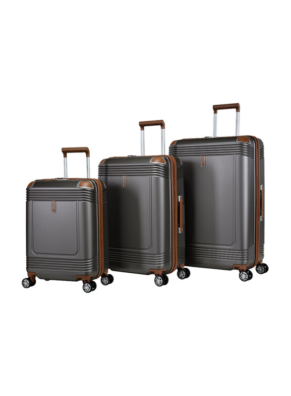 Eminent Hard Shell Suitcase Makrolon Fashion Trolley Luggage Set with TSA Approved Combination Lock & 4 Quite 360° Double Spinner Wheels, KK10, 3 Piec
Eminent Hard Shell Suitcase Makrolon Fashion Trolley Luggage Set with TSA Approved Combination Lock & 4 Quite 360° Double Spinner Wheels, KK10, 3 Piec