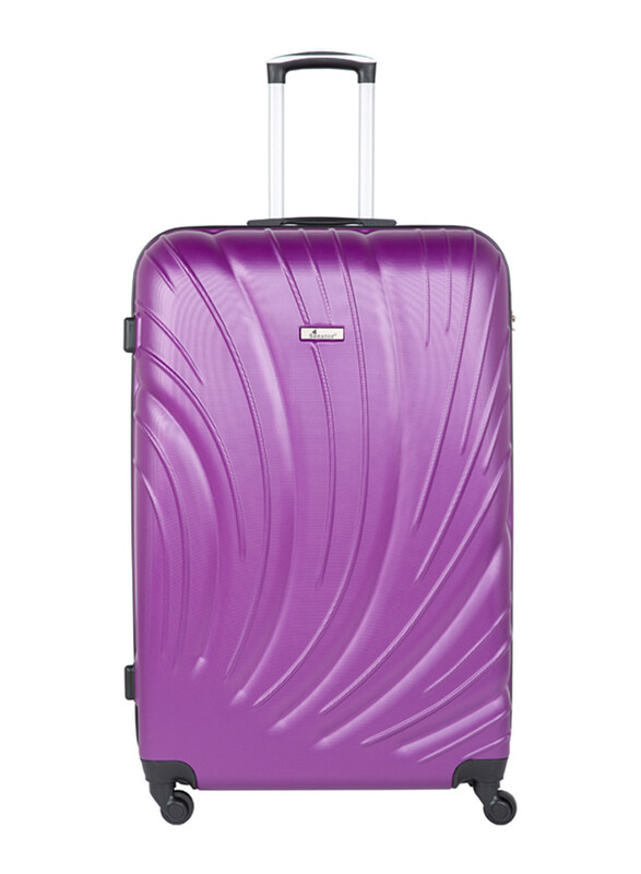 Senator Hard Case ABS Lightweight Trolley Luggage Bag with 4 Spinner Wheels, 20 Inch, KH115-20_PPL, Purple
Senator Hard Case ABS Lightweight Trolley Luggage Bag with 4 Spinner Wheels, 20 Inch, KH115-20_PPL, Purple