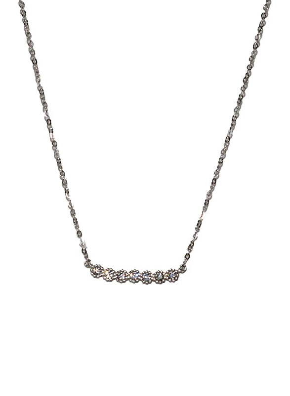 

Unbranded Stainless Steel 18-inch Pendant Necklace for Women, Silver