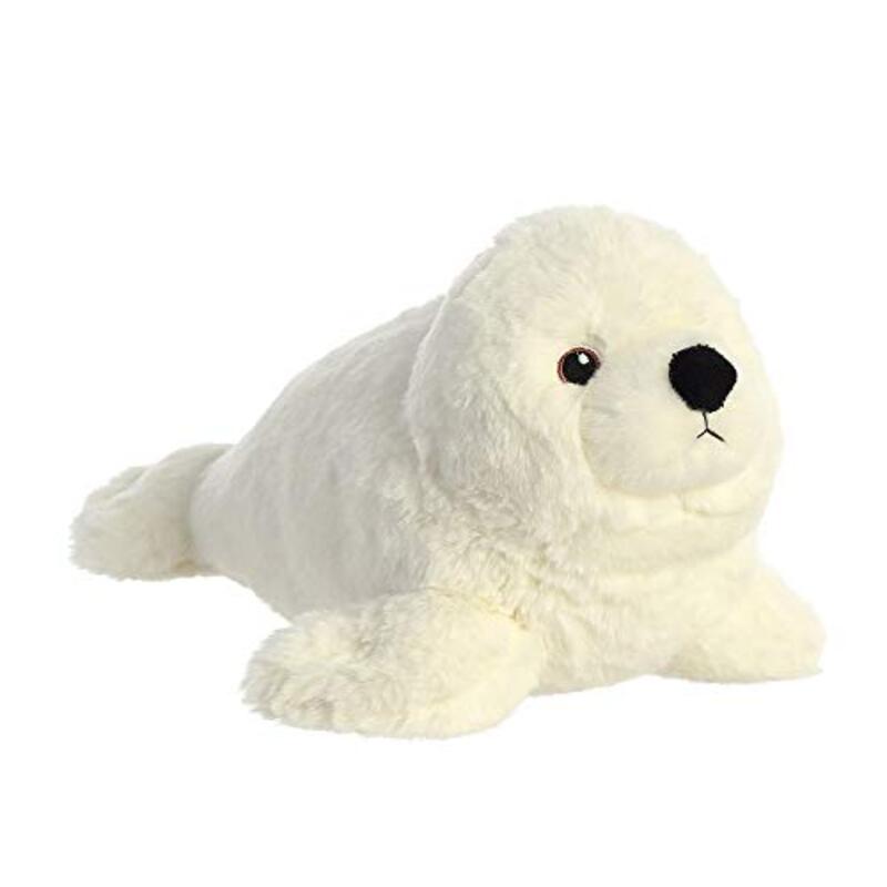 Aurora 12" Eco Nation Seal Soft Toy, Ages 0+, 35014, White
