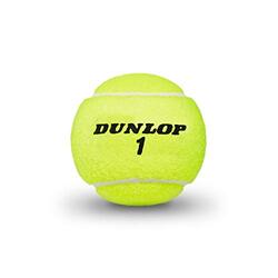 Dunlop ATP Championship Tennis Ball Set, 18 Pieces, Green