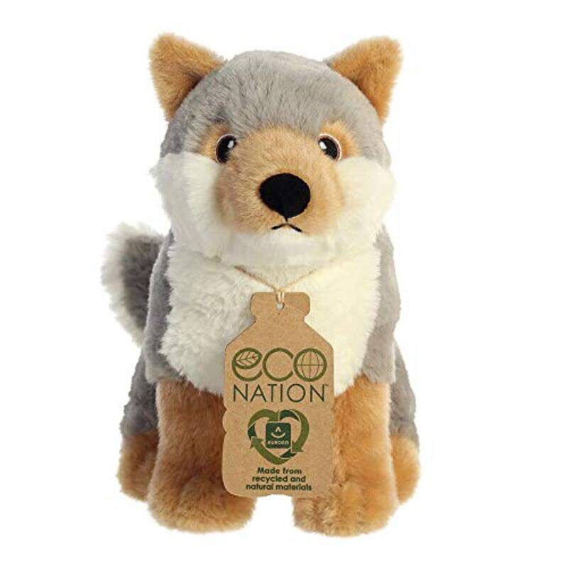

Aurora 9.5" Eco Nation Wolf Soft Toy, Ages 0+, 35006, Multicolour