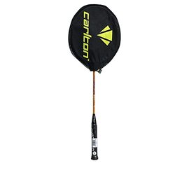 Carlton Aeroblade 600 ORG G6 HH NF Strung Badminton Racket, Black/Brown