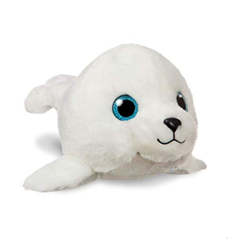 Aurora 12" Sparkle Tales Bianca The Seal Soft Toy, Ages 0+, 61207/61027, White