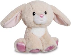 Aurora 8" Glitzy Tots Rabbit Soft Toy, Ages 0+, 61405, Multicolour