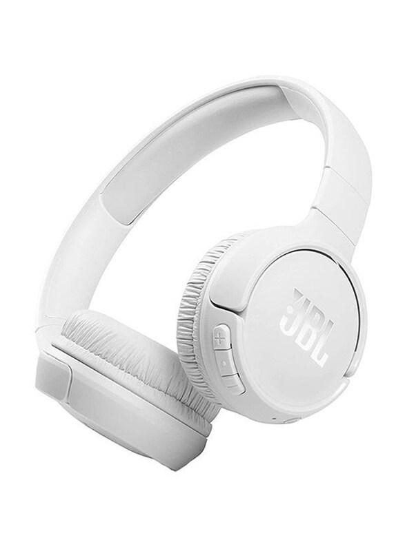 

JBL Tune 510Bt Wireless On-Ear Noise Cancelling Headphones, Foldable White