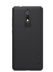 Super Frosted Back Cover Black for Nokia 5.1