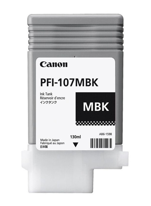 

Canon Pfi-107Mbk Black Ink Cartridge