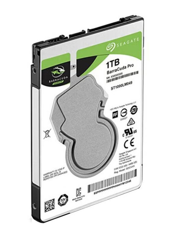 

Seagate 1TB HDD 2.5-Inch SATA 7200rpm Internal Hard Disk Drive, ST1000LM049, Silver