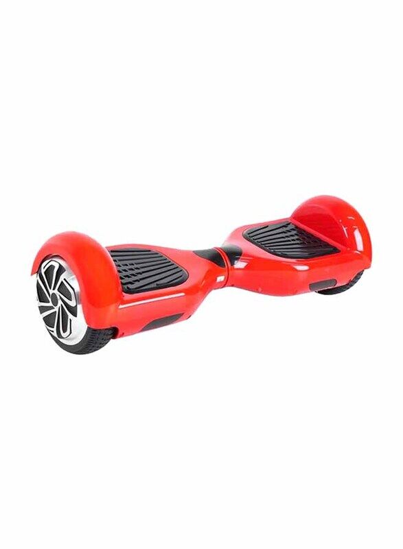 

Generic Two Wheel Non-Slip Portable Lightweight Self Balance Electric Hoverboard, Ages 12+, Red