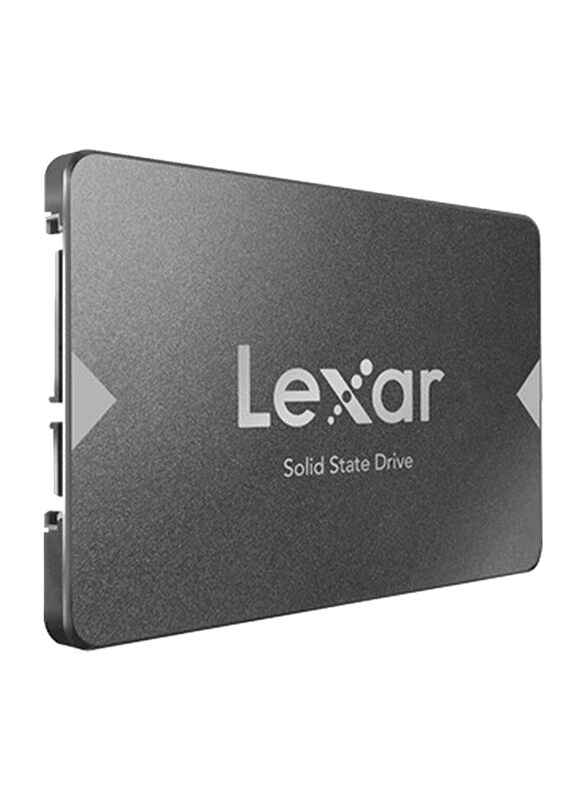 

Lexar NS100 2.5-inch SATA III (6Gb/s) Internal SSD 512GB, LNS100-512RB, Grey
