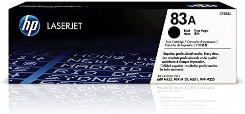 HP 83A Original Laserjet Toner Cartridge CF283A Black