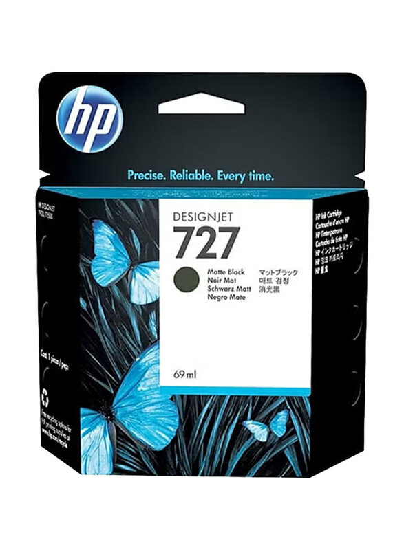 

HP 727 Black Designjet Ink Cartridge, 69ml