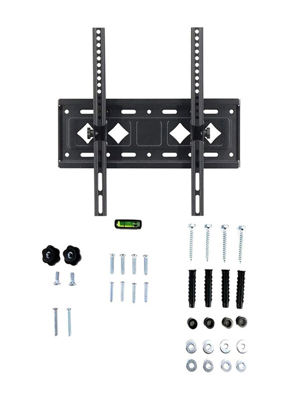 

Universal Retractable Wall Mount TV Stand Bracket, Black