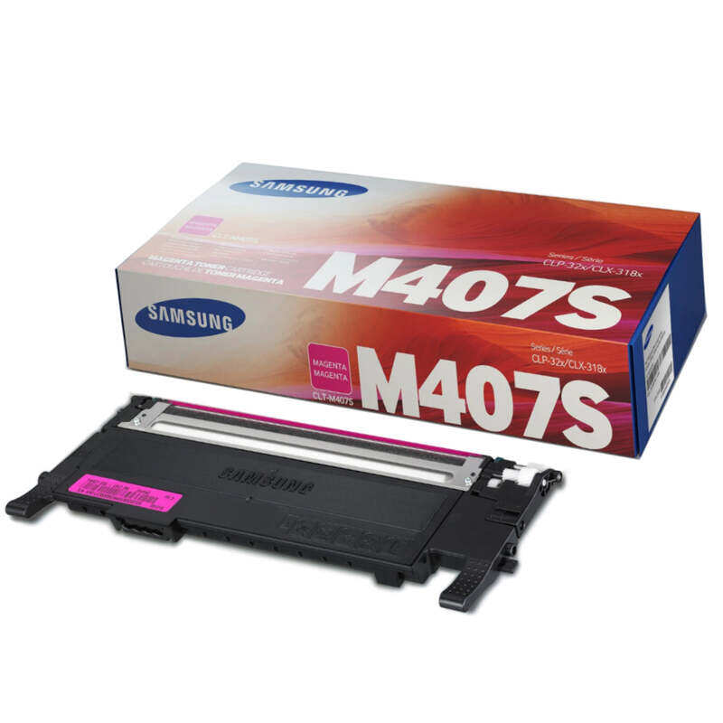 

Samsung CLT-M407S Toner Cartridge Magenta