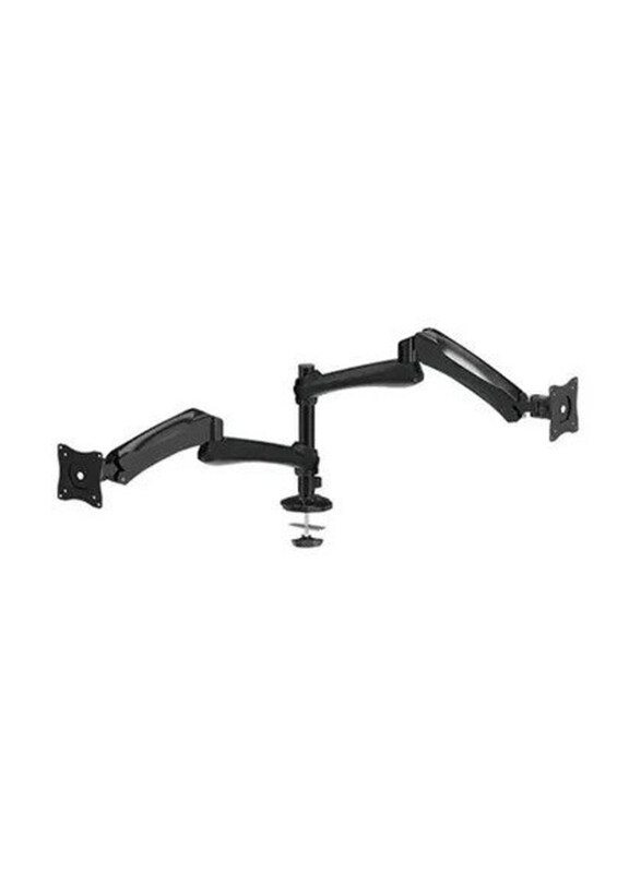 

Not Applicable Dual Arm Monitor Desk Mount for Below 32 Inch Monitor, Black