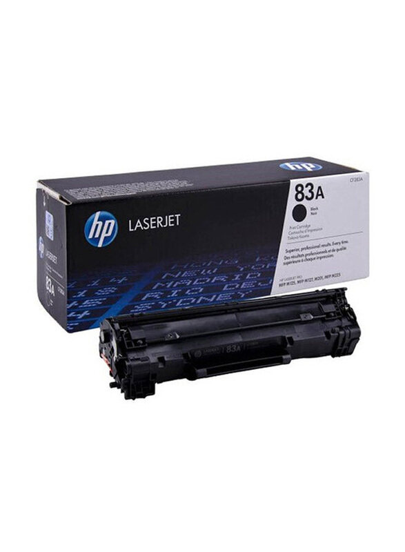 

HP 83A Black LaserJet Toner Cartridge