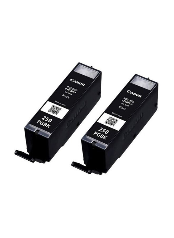 

Canon 250 Black Ink Cartridge, 2 Pieces
