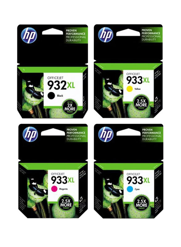 

HP 4-Piece Multicolour Inkjet Printer Cartridge Set