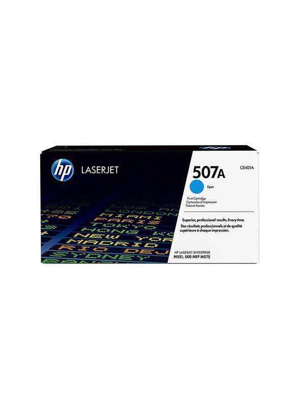 

HP 507A Cyan LaserJet Ink Toner Cartridge