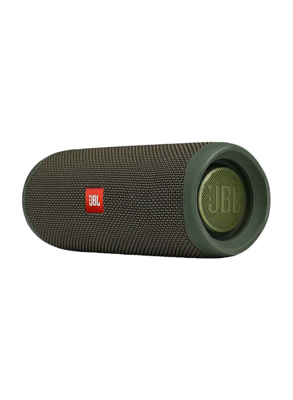 Jbl Flip 5 Portable Waterproof Speaker, JBLFLIP5GREN, Green