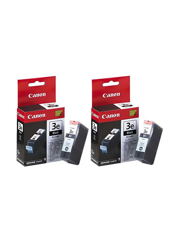 

Canon Black Printer Ink Tanks, 2 Piece