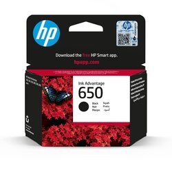 HP 650 Inkjet Cartridge Black
