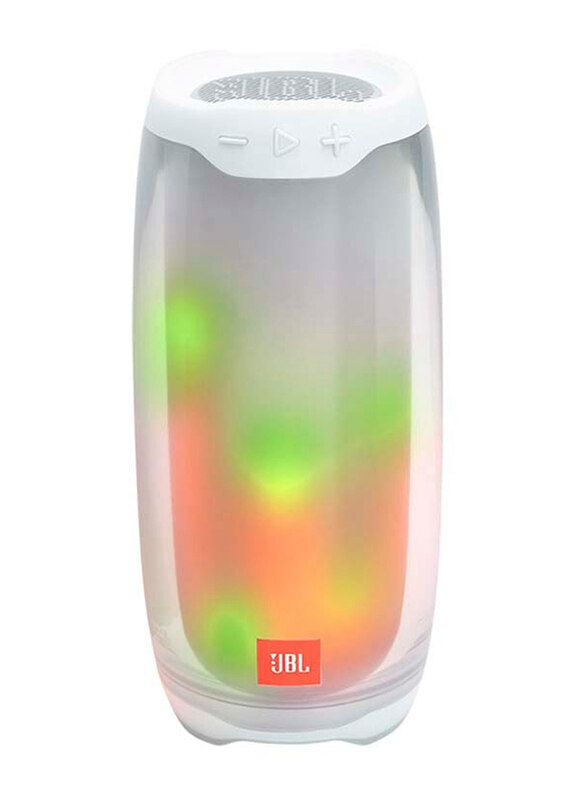 Jbl Pulse 4 Portable Bluetooth Speaker, Pulse 4_White, White