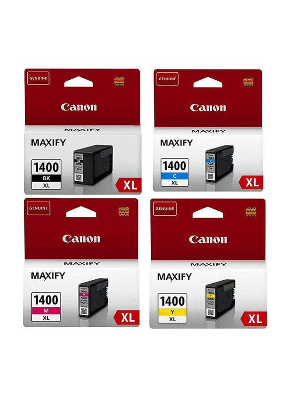 

Canon 1400XL Multicolour Ink Cartridge Set, 4 Pieces
