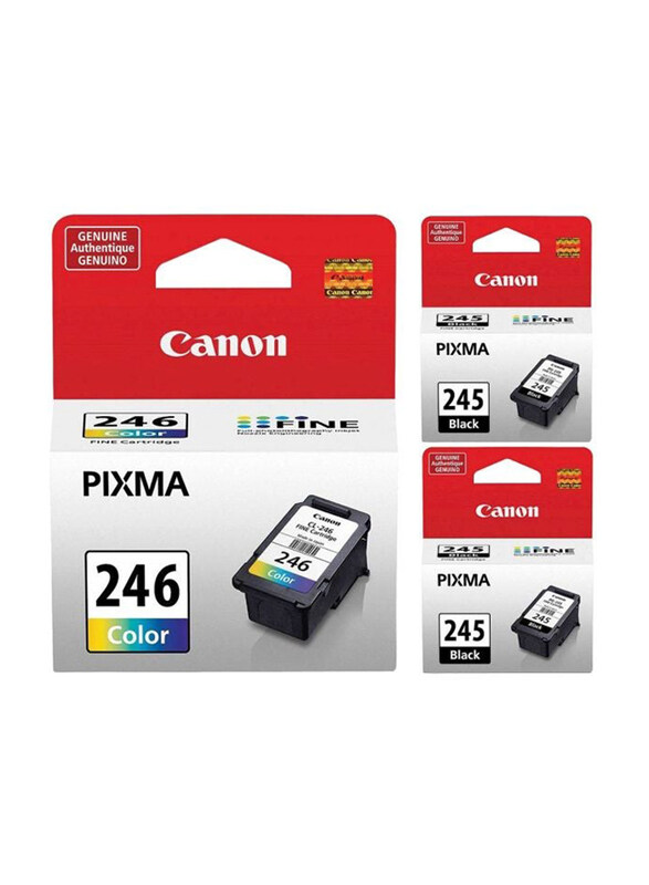 

Canon 245/246 Multicolour Pixma Ink Cartridge, 3 Pieces