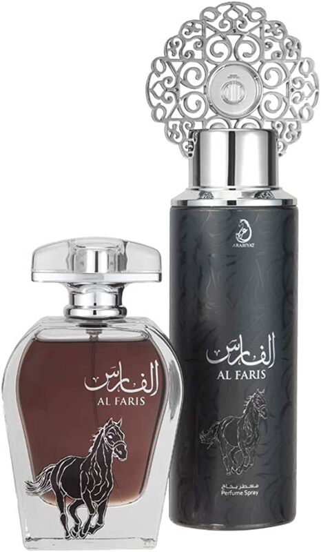 Arabiyat Al Faris Edp 100ml+200ml Deo.Spy Set for  Unisex