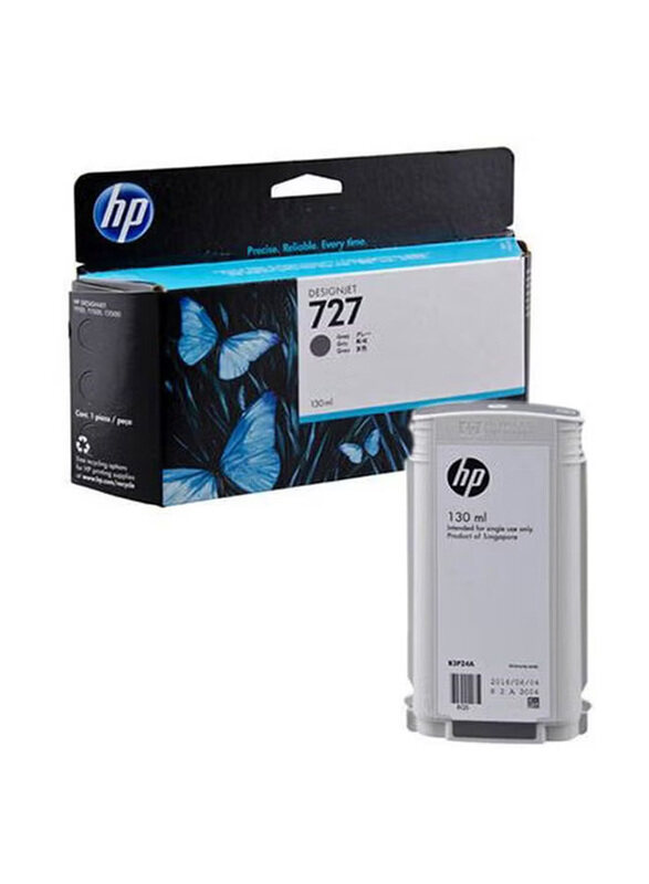 

HP 727 Black DesignJet Ink Cartridge, 130ml