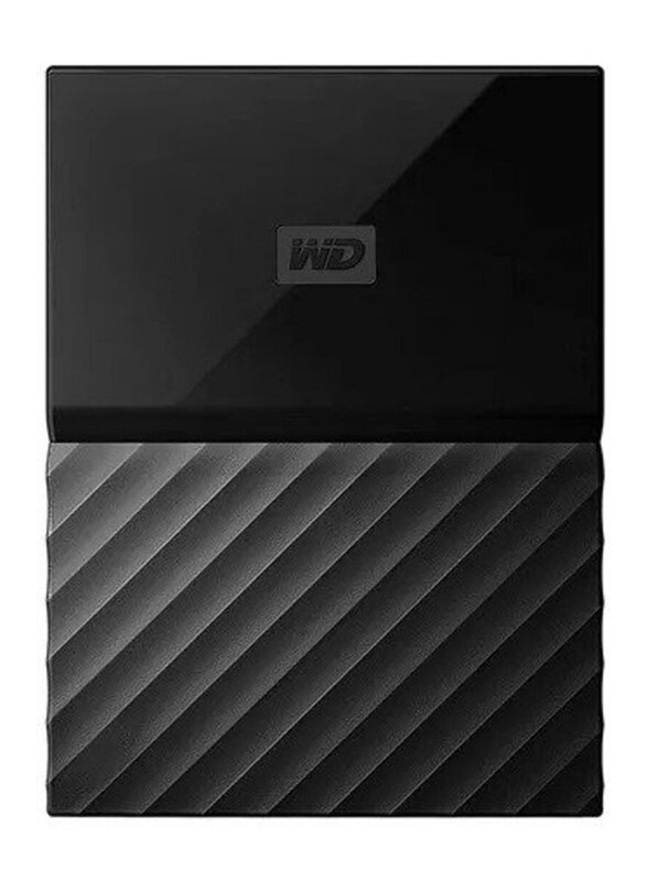 

Wd 3TB My Passport Portable External Hard Disk Drive, Black