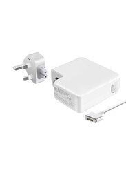 Apple MagSafe 45W 2 Power Adapter with 3 Pin Power Plug for MacBook Air, MD592, White