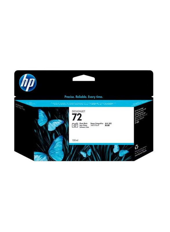 

HP 72 Black DesignJet Ink Cartridge, 130ml