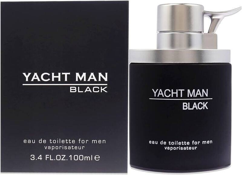 

Yacht Man Black EDT Perfume (M) 100ml