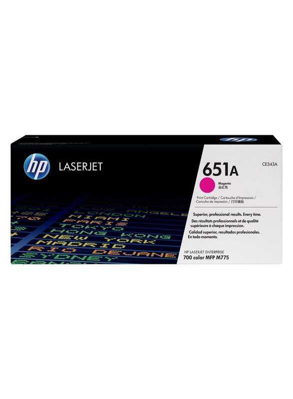 

HP 651A Magenta Print Cartridge for Laserjet Printers