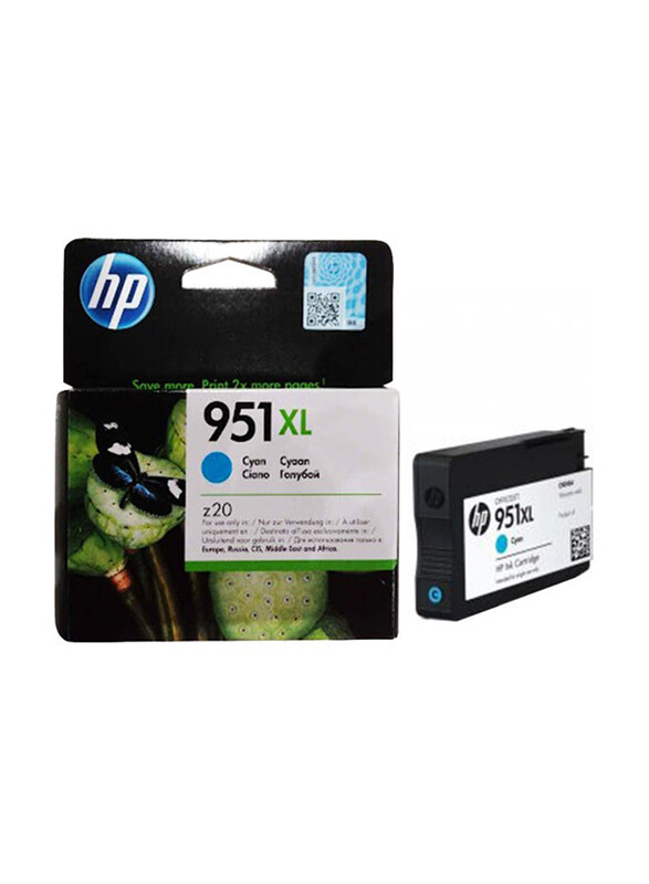 

HP 951XL Cyan Original Ink Cartridge