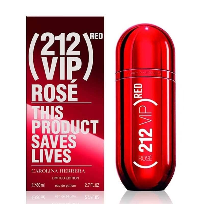 

Carolina Herrera Ch 212 Vip Rose Red L EDP Perfume 80ml for Unisex