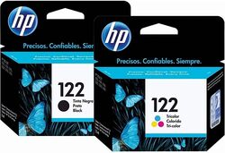 HP Hp Combo-pack Inkjet Print Cartridges 122 Black