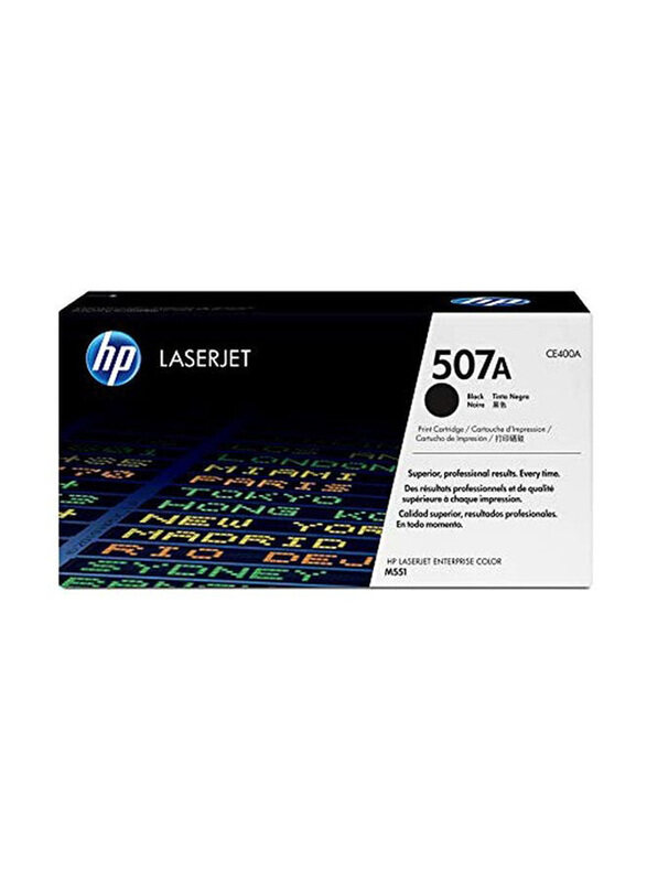 

HP 507A Black Ink Toner Cartridge