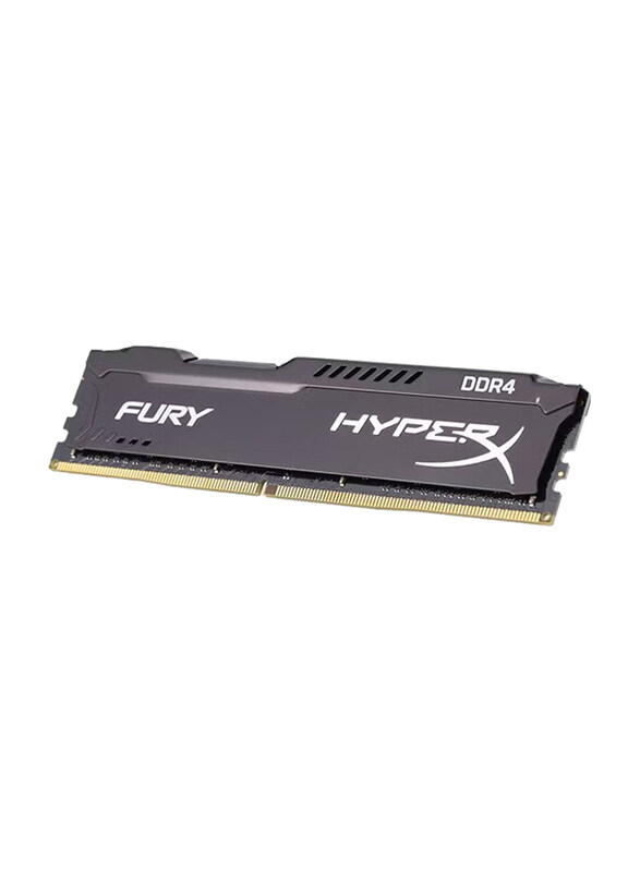 

Kingston HyperX 16GB DDR4 2400MHz 1.2V Frequency Fury Desktop Internal Memory RAM, HX424C15FB, Black