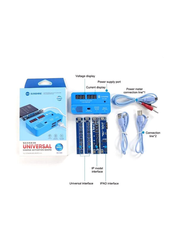 

Generic Sunshine Universal Battery Charging Activation Board Tester, Multicolour