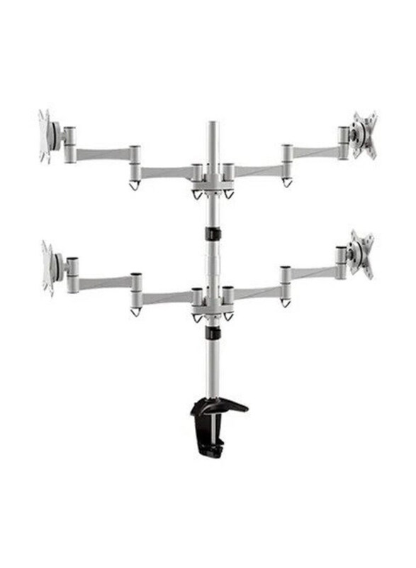 

Universal Elegant Aluminium Desk Mount, Silver/Black