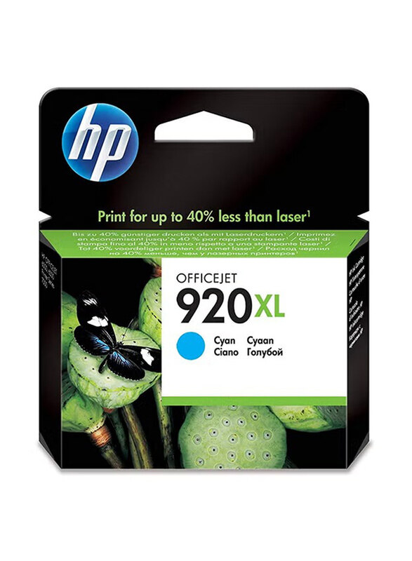 

HP 920XL Cyan High Yield Original Ink Cartridge